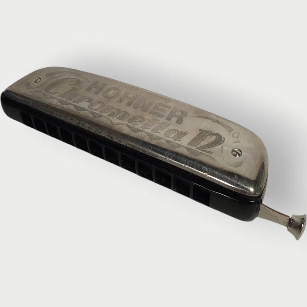 Vintage Hohner Chrometta 12 Chromatic Harmonica Key C Germany Untested
